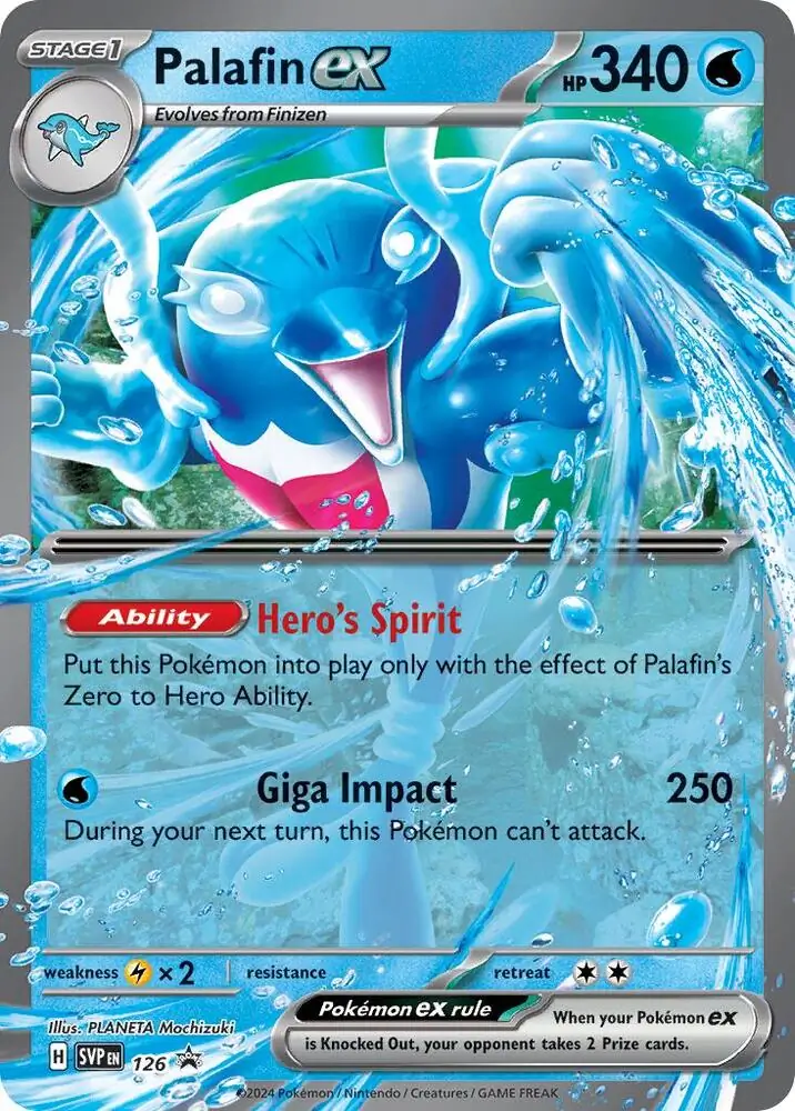 PokeDATA - Check current Pokemon card values for Palafin ex 126!